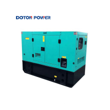 3-фазный бесшумный дизельный генератор мощностью 20 кВА